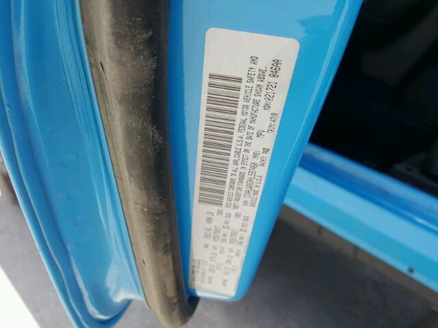 1C4AJWAGXHL597460 - 2017 JEEP WRANGLER S 蓝色 照片 10