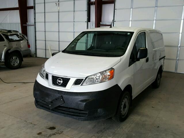 3N6CM0KNXFK699730 - 2015 NISSAN NV200 WHITE photo 2