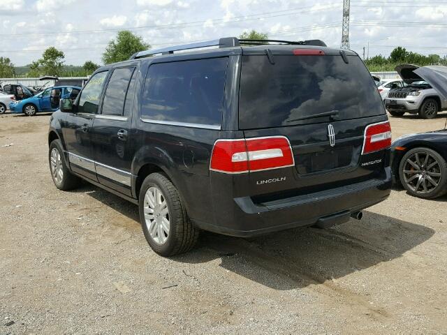 5LMJJ3J54EEL06019 - 2014 LINCOLN NAVIGATOR BLACK photo 3