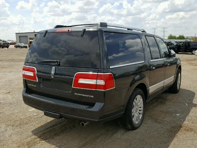 5LMJJ3J54EEL06019 - 2014 LINCOLN NAVIGATOR BLACK photo 4