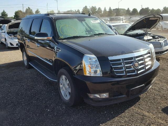 1GYS4GEFXDR229672 - 2013 CADILLAC ESCALADE E BLACK photo 1