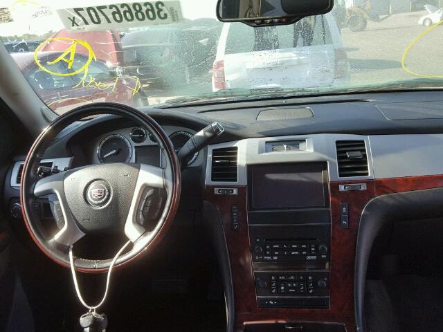 1GYS4GEFXDR229672 - 2013 CADILLAC ESCALADE E BLACK photo 9