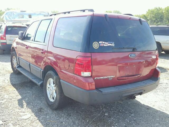 1FMPU16546LA14966 - 2006 FORD EXPEDITION MAROON photo 3