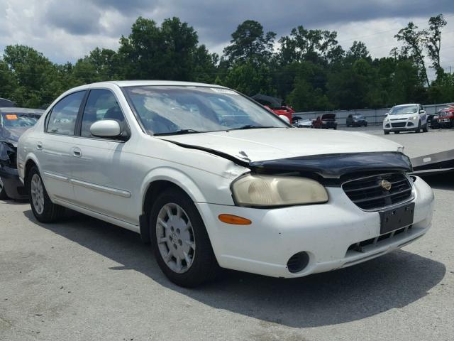 JN1CA31D71T601096 - 2001 NISSAN MAXIMA GXE WHITE photo 1