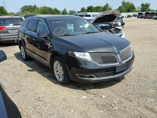 2LMHJ5NK5EBL53606 - 2014 LINCOLN MKT BLACK photo 1