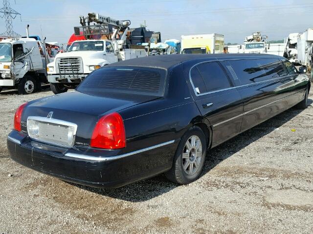 2L1FL8JW1BX751256 - 2011 LINCOLN TOWN CAR E BLACK photo 4