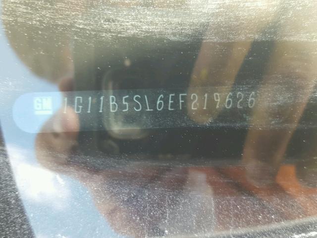 1G11B5SL6EF219626 - 2014 CHEVROLET MALIBU LS 白色 照片 10