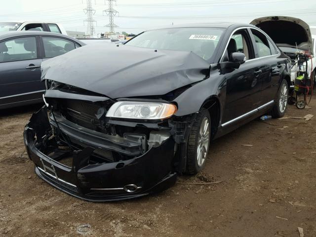 YV1AR992591097393 - 2009 VOLVO S80 T6 BLACK photo 2