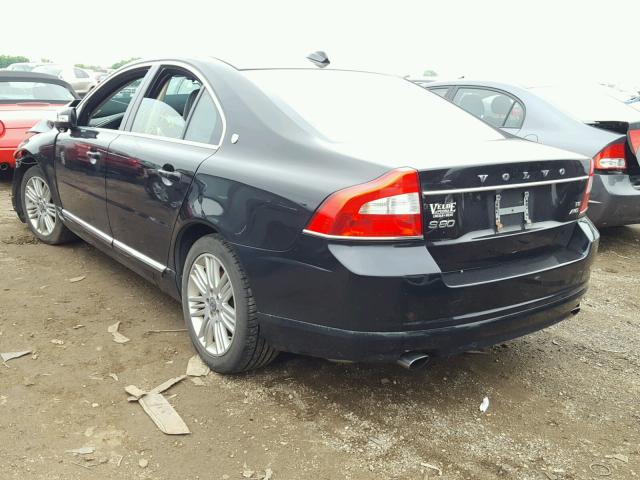 YV1AR992591097393 - 2009 VOLVO S80 T6 BLACK photo 3