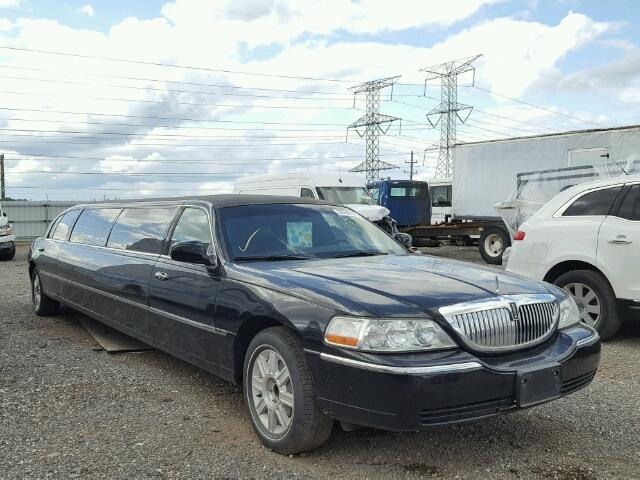 2L1FL8JW9BX763283 - 2011 LINCOLN TOWN CAR E BLACK photo 1