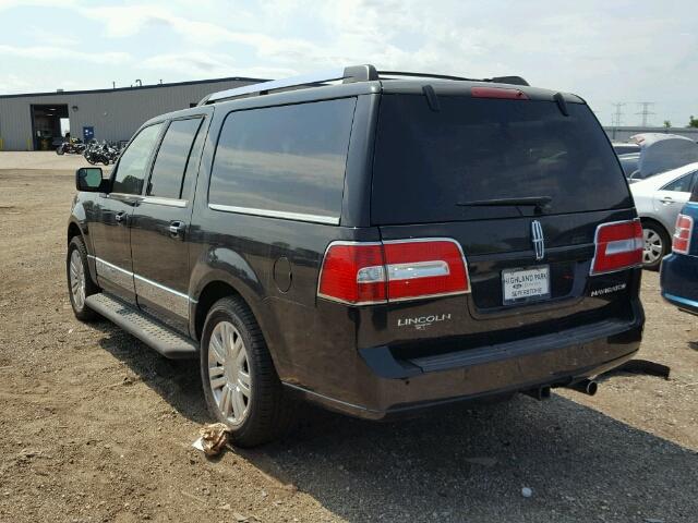 5LMJJ3J58EEL05794 - 2014 LINCOLN NAVIGATOR BLACK photo 3