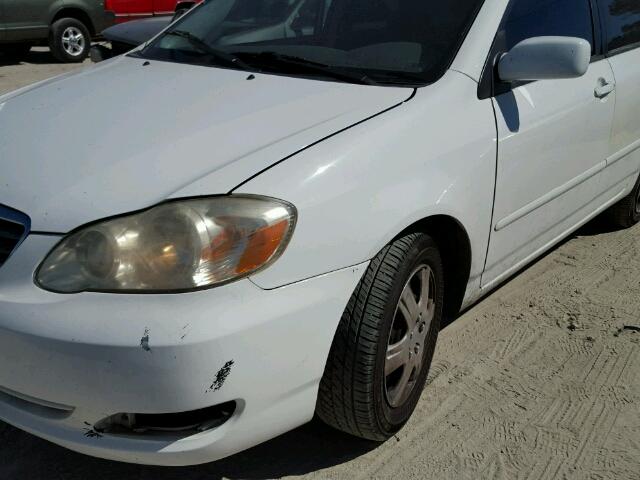 1NXBR32E37Z789557 - 2007 TOYOTA COROLLA CE WHITE photo 10