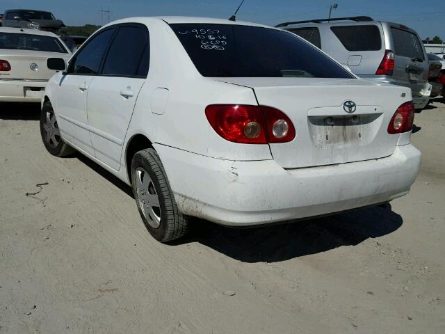 1NXBR32E37Z789557 - 2007 TOYOTA COROLLA CE WHITE photo 3