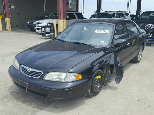 1YVGF22D2X5811377 - 1999 MAZDA 626 ES BLACK photo 2