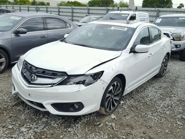 19UDE2F83GA012046 - 2016 ACURA ILX PREMIU WHITE photo 2