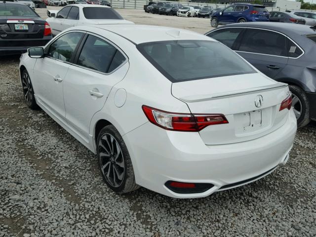 19UDE2F83GA012046 - 2016 ACURA ILX PREMIU WHITE photo 3