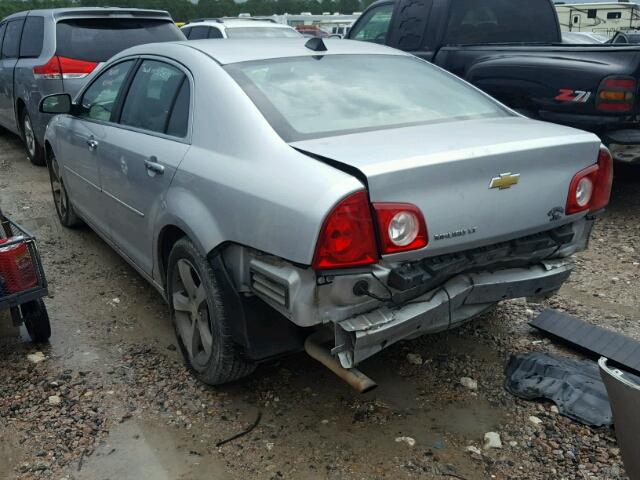1G1ZC5EU6CF263384 - 2012 CHEVROLET MALIBU 1LT 银色 照片 3
