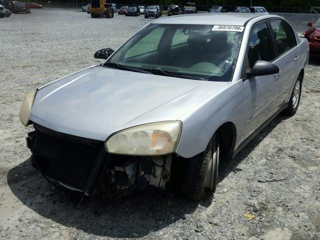 1G1ZT52855F221251 - 2005 CHEVROLET MALIBU LS ვერცხლისფერი ფოტო 2