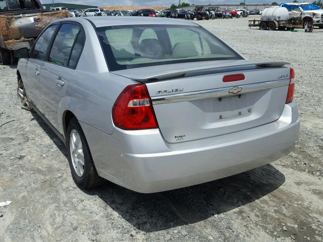 1G1ZT52855F221251 - 2005 CHEVROLET MALIBU LS ვერცხლისფერი ფოტო 3