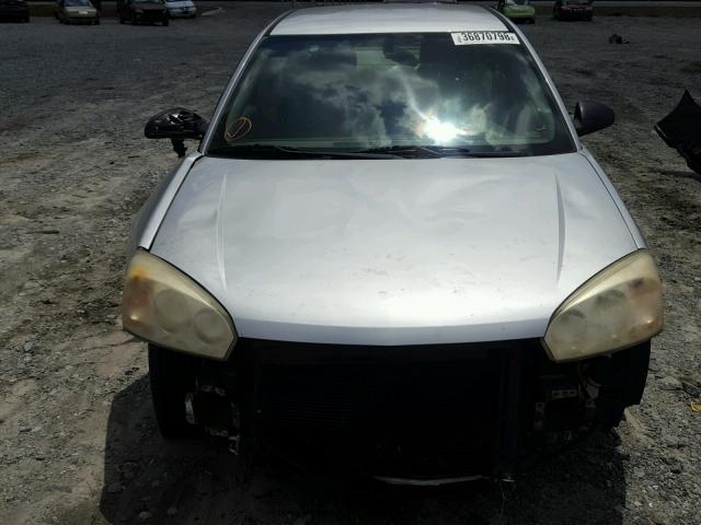 1G1ZT52855F221251 - 2005 CHEVROLET MALIBU LS ვერცხლისფერი ფოტო 9