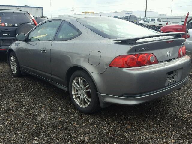 JH4DC54845S006304 - 2005 ACURA RSX SILVER photo 3