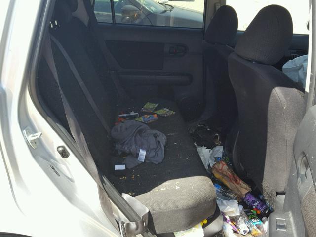 JTLZE4FE5A1108276 - 2010 TOYOTA SCION XB Сұр фото 6