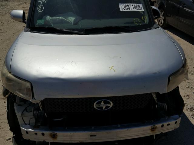 JTLZE4FE5A1108276 - 2010 TOYOTA SCION XB Сұр фото 7
