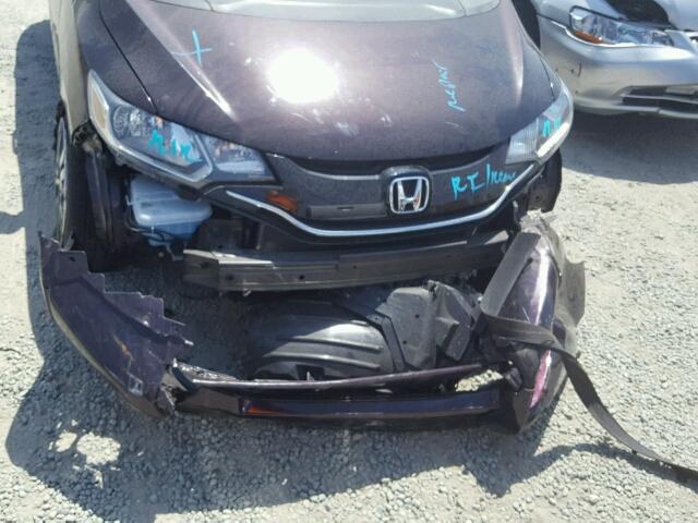 3HGGK5H83FM756820 - 2015 HONDA FIT EX PURPLE photo 9