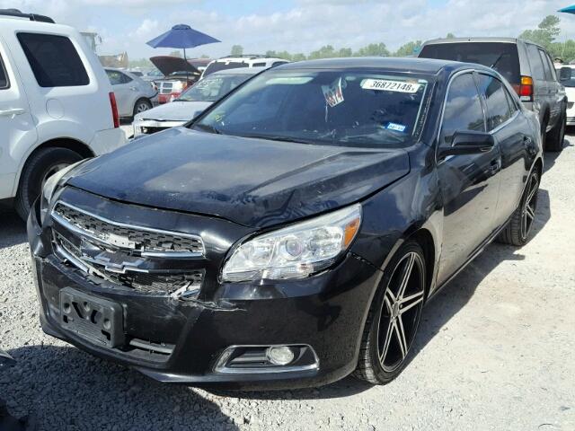 1G11J5SX1DF187382 - 2013 CHEVROLET MALIBU LTZ 黑色 照片 2