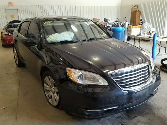 1C3CCBBB4CN124623 - 2012 CHRYSLER 200 TOURIN BLACK photo 1