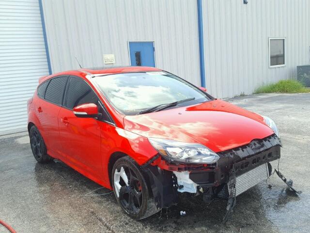 1FADP3L94EL430165 - 2014 FORD FOCUS ST RED photo 1