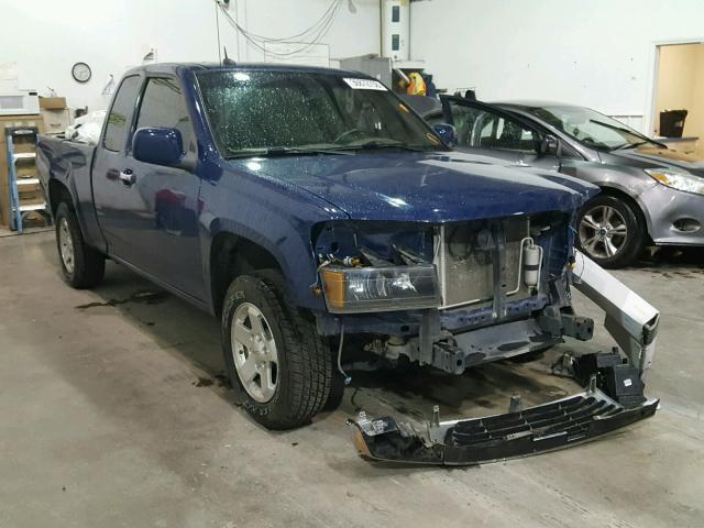 1GTESCDE7A8114071 - 2010 GMC CANYON SLE BLUE photo 1