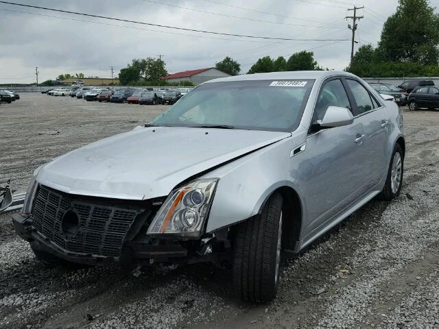 1G6DC5E55C0155810 - 2012 CADILLAC CTS SILVER photo 2