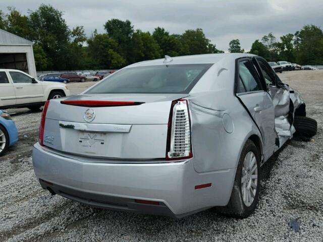 1G6DC5E55C0155810 - 2012 CADILLAC CTS SILVER photo 4