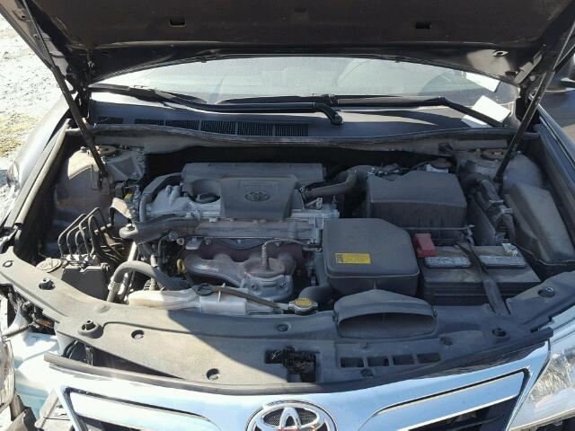 4T4BF1FK6CR272606 - 2012 TOYOTA CAMRY BASE გრაფიტი ფოტო 7