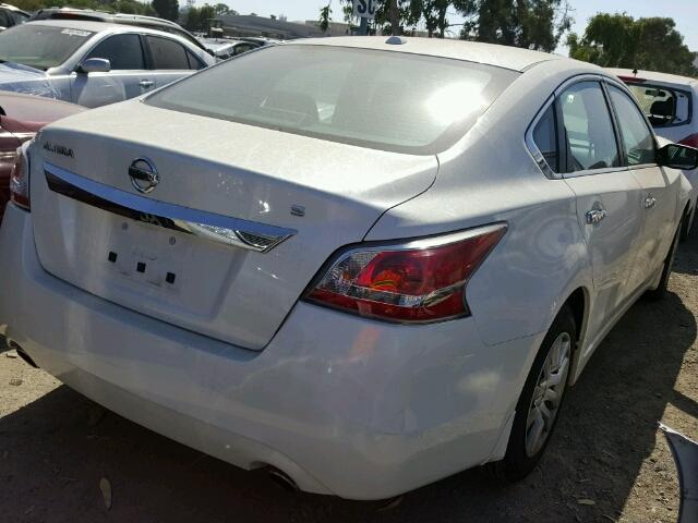 1N4AL3AP9FC103567 - 2015 NISSAN ALTIMA 2.5 WHITE photo 4