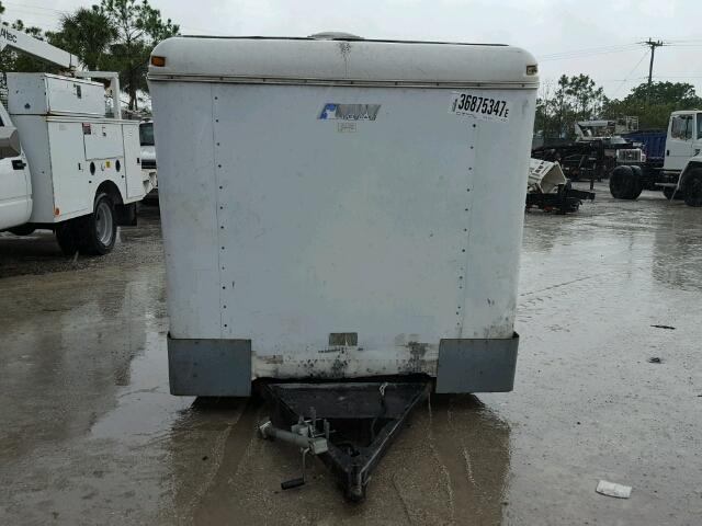 4FPFB12181G053967 - 2001 PACE TRAILER WHITE photo 2