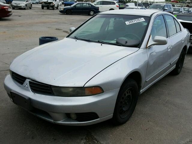 4A3AA46G82E155766 - 2002 MITSUBISHI GALANT ES SILVER photo 2