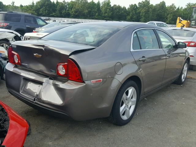 1G1ZA5EUXBF176902 - 2011 CHEVROLET MALIBU LS ნაცრისფერი ფოტო 4