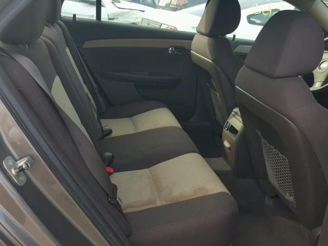 1G1ZA5EUXBF176902 - 2011 CHEVROLET MALIBU LS ნაცრისფერი ფოტო 6