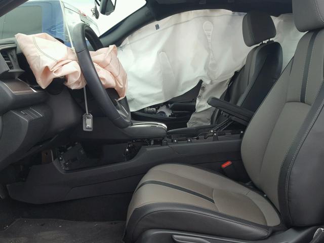 2HGFC3B75HH351220 - 2017 HONDA CIVIC EXL 蓝色 照片 5