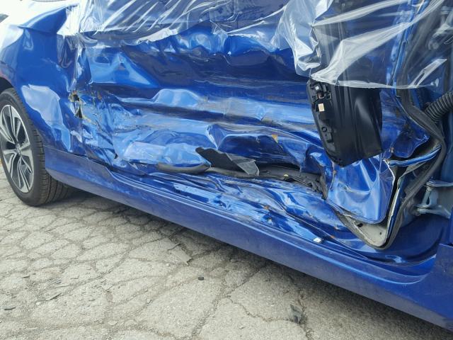 2HGFC3B75HH351220 - 2017 HONDA CIVIC EXL 蓝色 照片 9