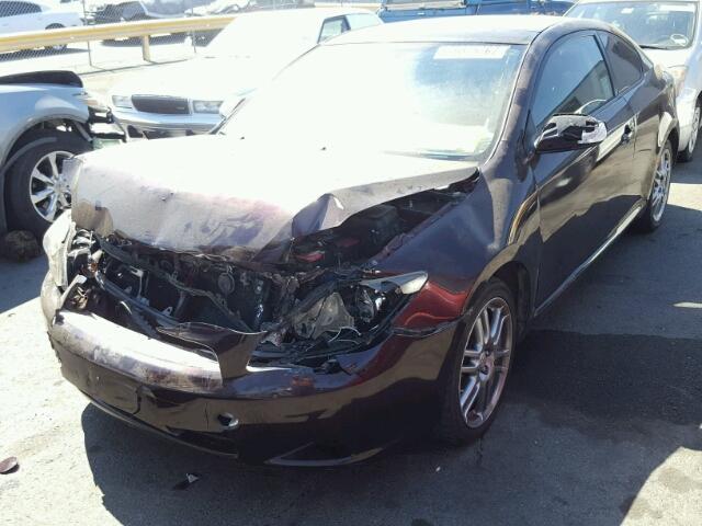 JTKDE167190276349 - 2009 TOYOTA SCION TC 栗色 照片 2