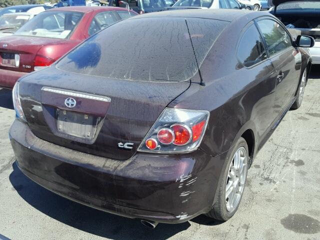 JTKDE167190276349 - 2009 TOYOTA SCION TC 栗色 照片 4