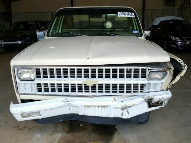 1GCCC14H6BS125585 - 1981 CHEVROLET C10 BEIGE photo 7