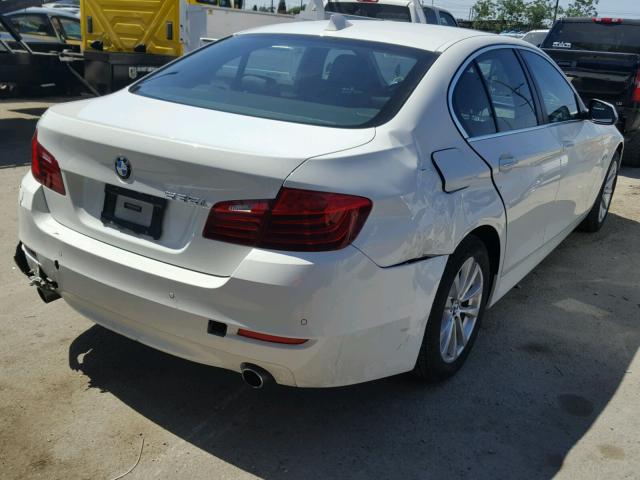 WBA5B1C51FG126765 - 2015 BMW 535 I WHITE photo 4