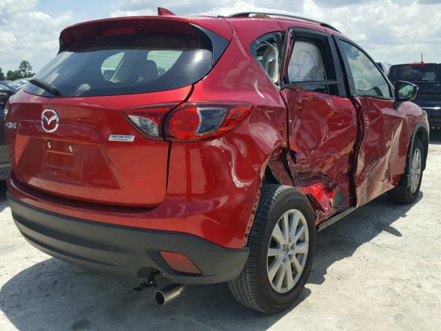 JM3KE2BY3G0897003 - 2016 MAZDA CX-5 SPORT RED photo 4