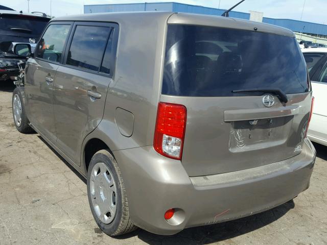 JTLZE4FE8B1139345 - 2011 TOYOTA SCION XB Gold Foto 3