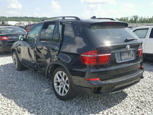 5UXZV4C5XCL990695 - 2012 BMW X5 XDRIVE3 BLACK photo 3