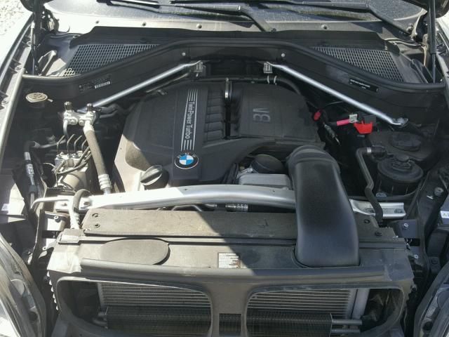 5UXZV4C5XCL990695 - 2012 BMW X5 XDRIVE3 BLACK photo 7